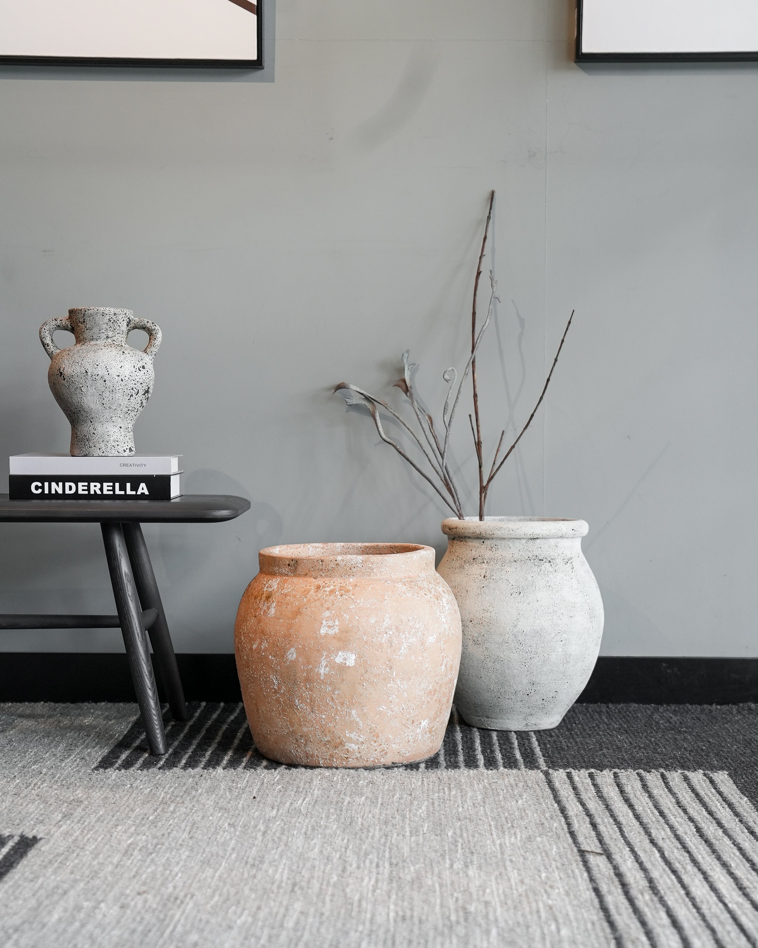 Rustic Small Clay Pot