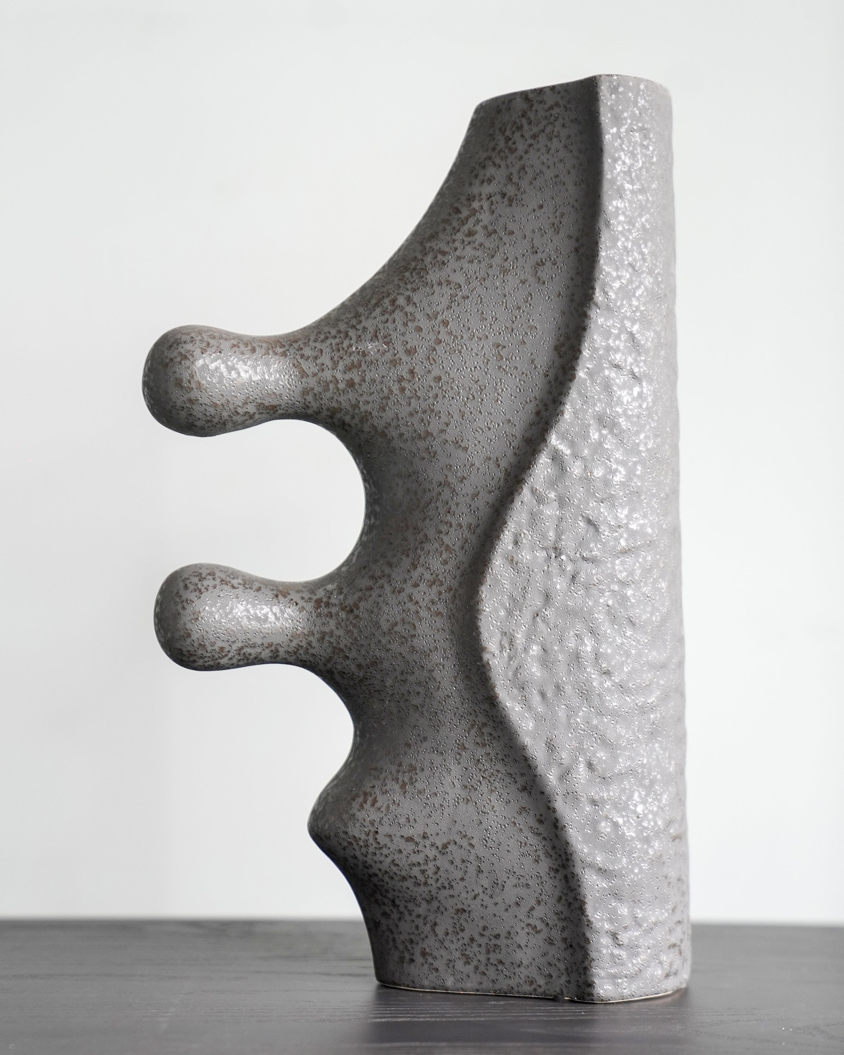 Black Cross Ceramic Vessel