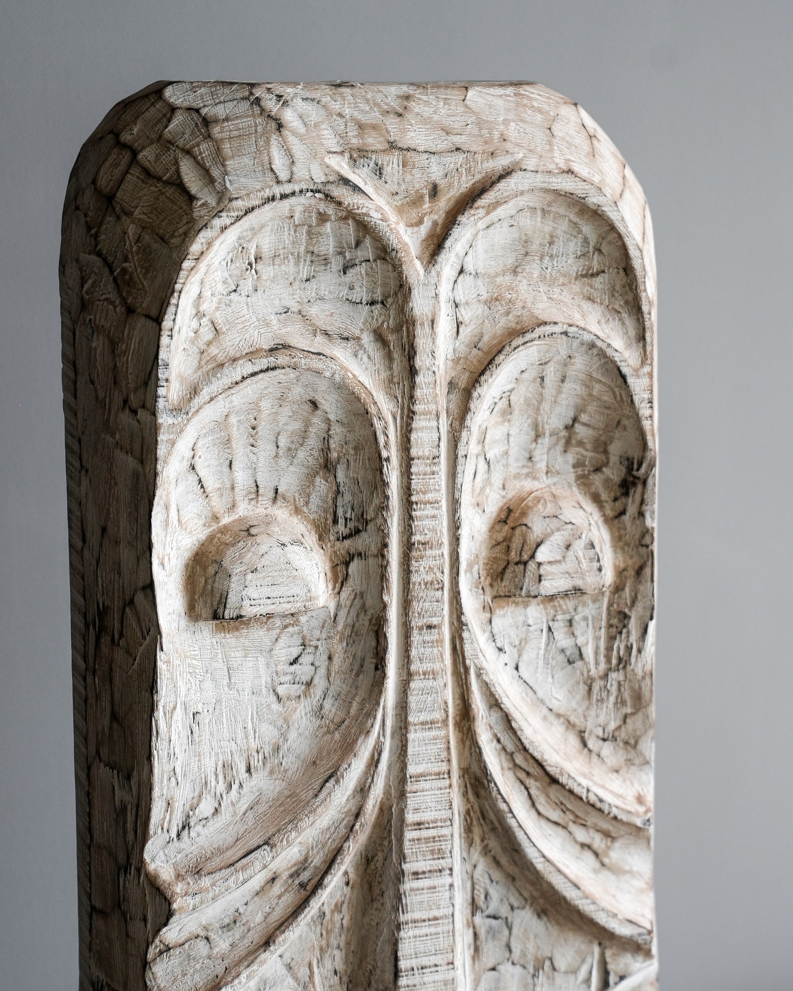 Indonesian Tribal Mask Sculpture