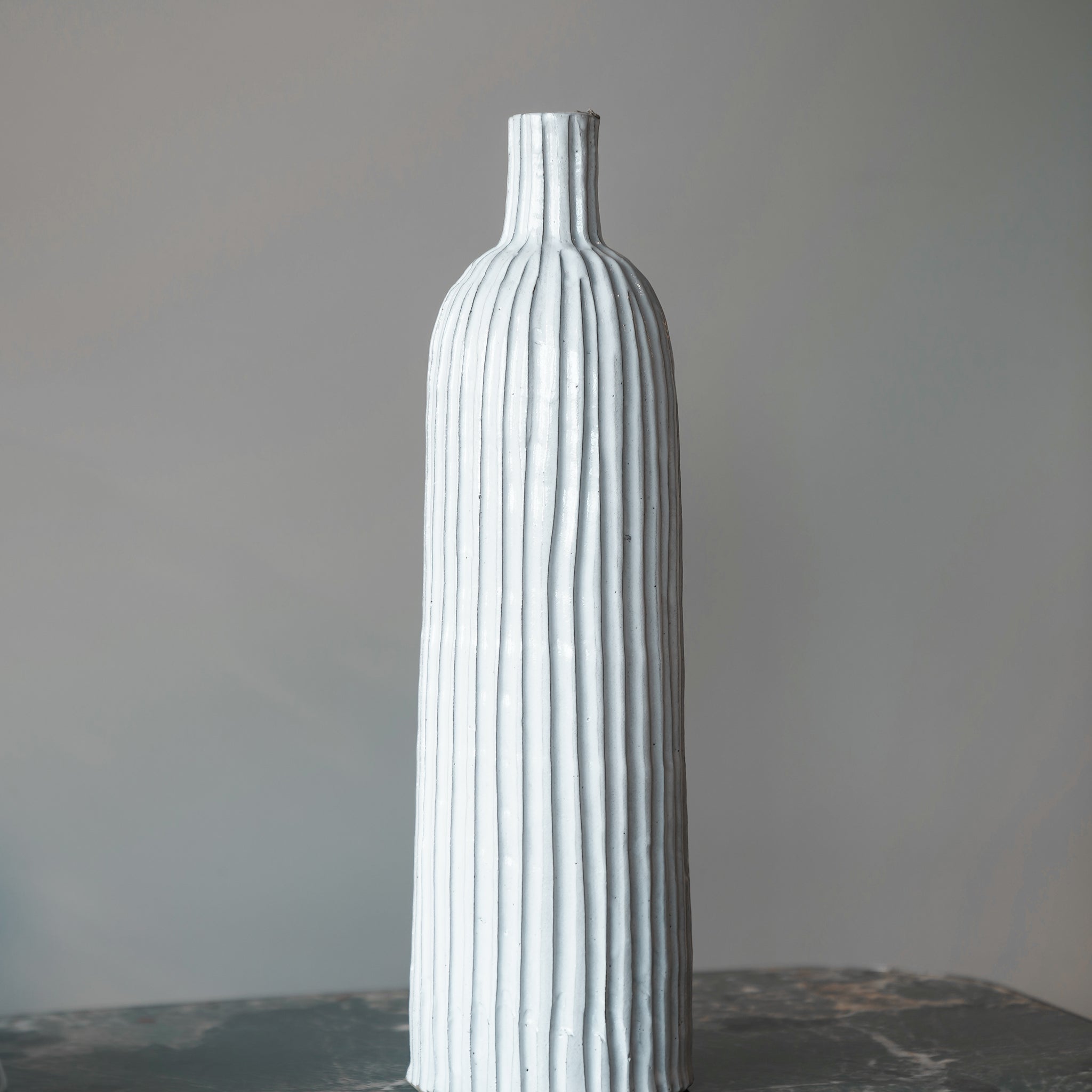 CERAMIC BOTTLE VASE