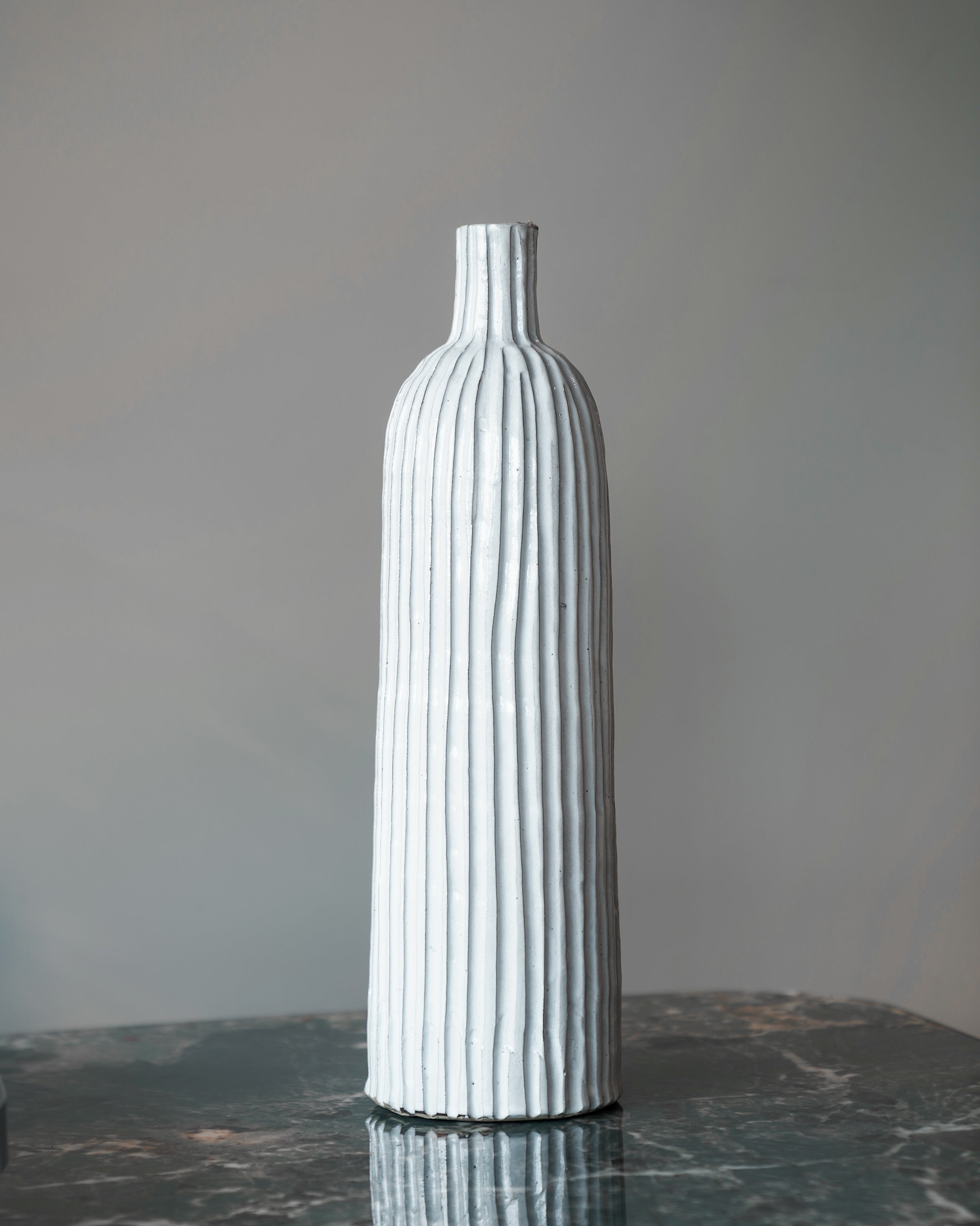 CERAMIC BOTTLE VASE