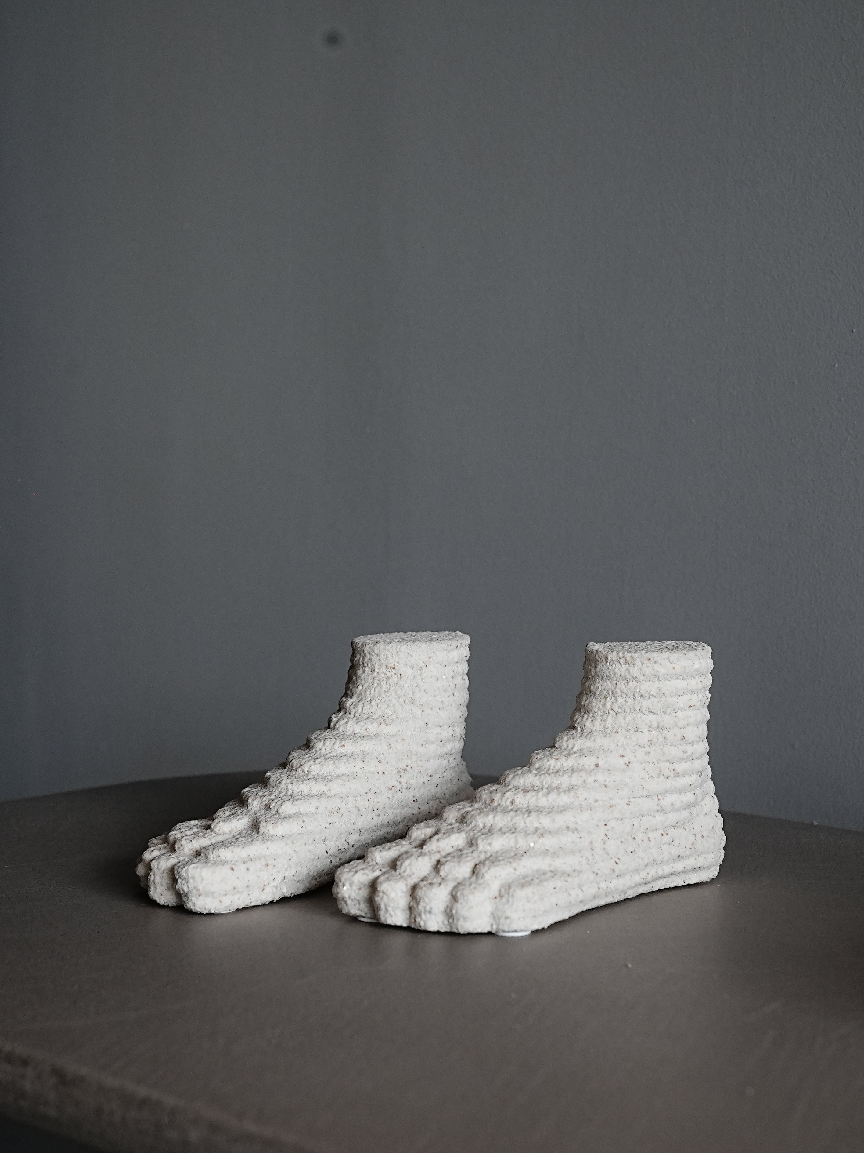 Quirky Leg-Shaped Ceramic Décor