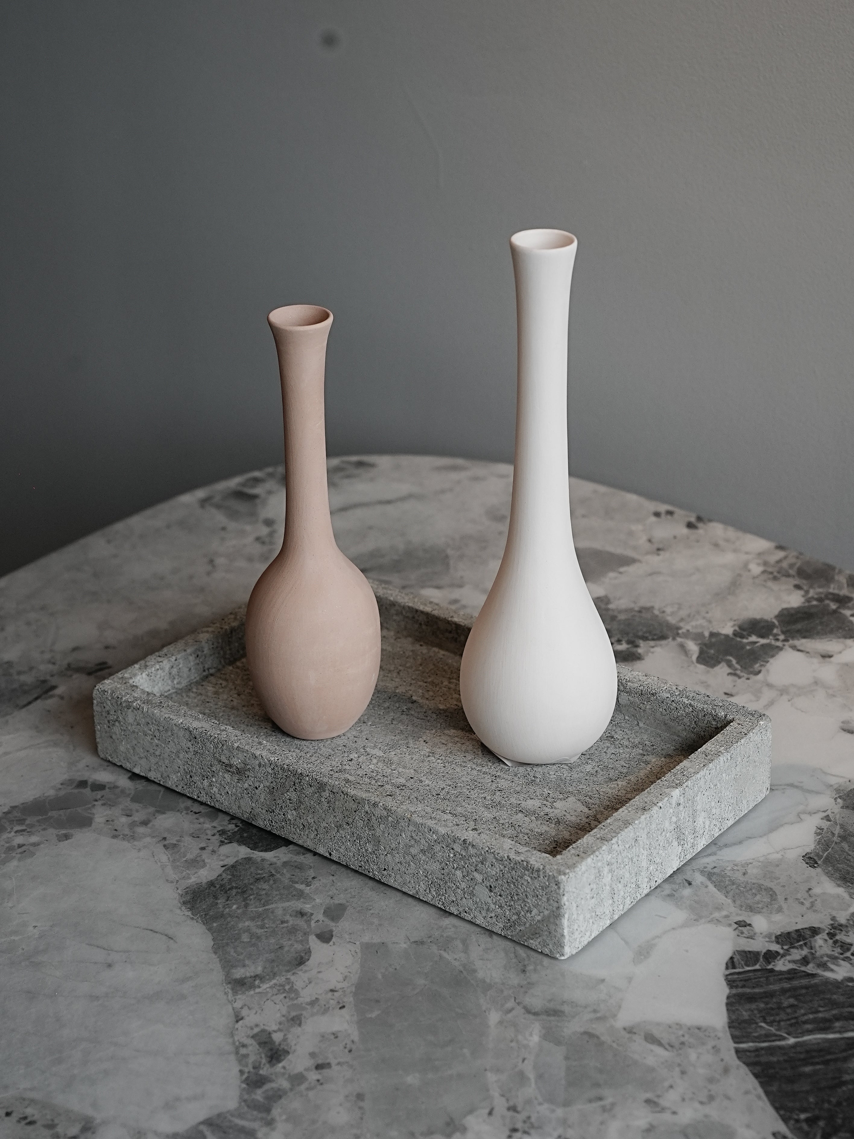 Tall Narrow Ceramic Vase