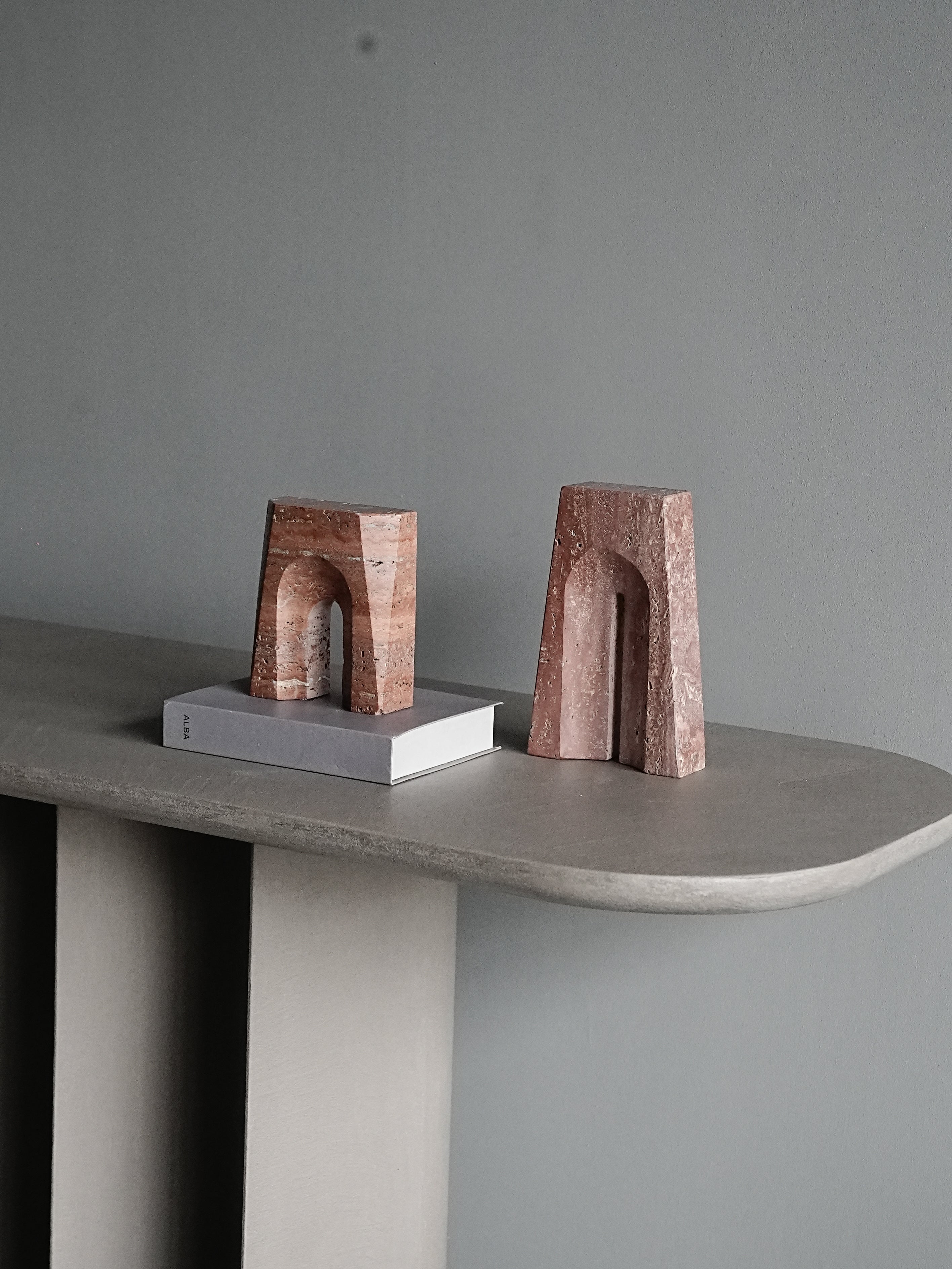 Veined Marble Ornament