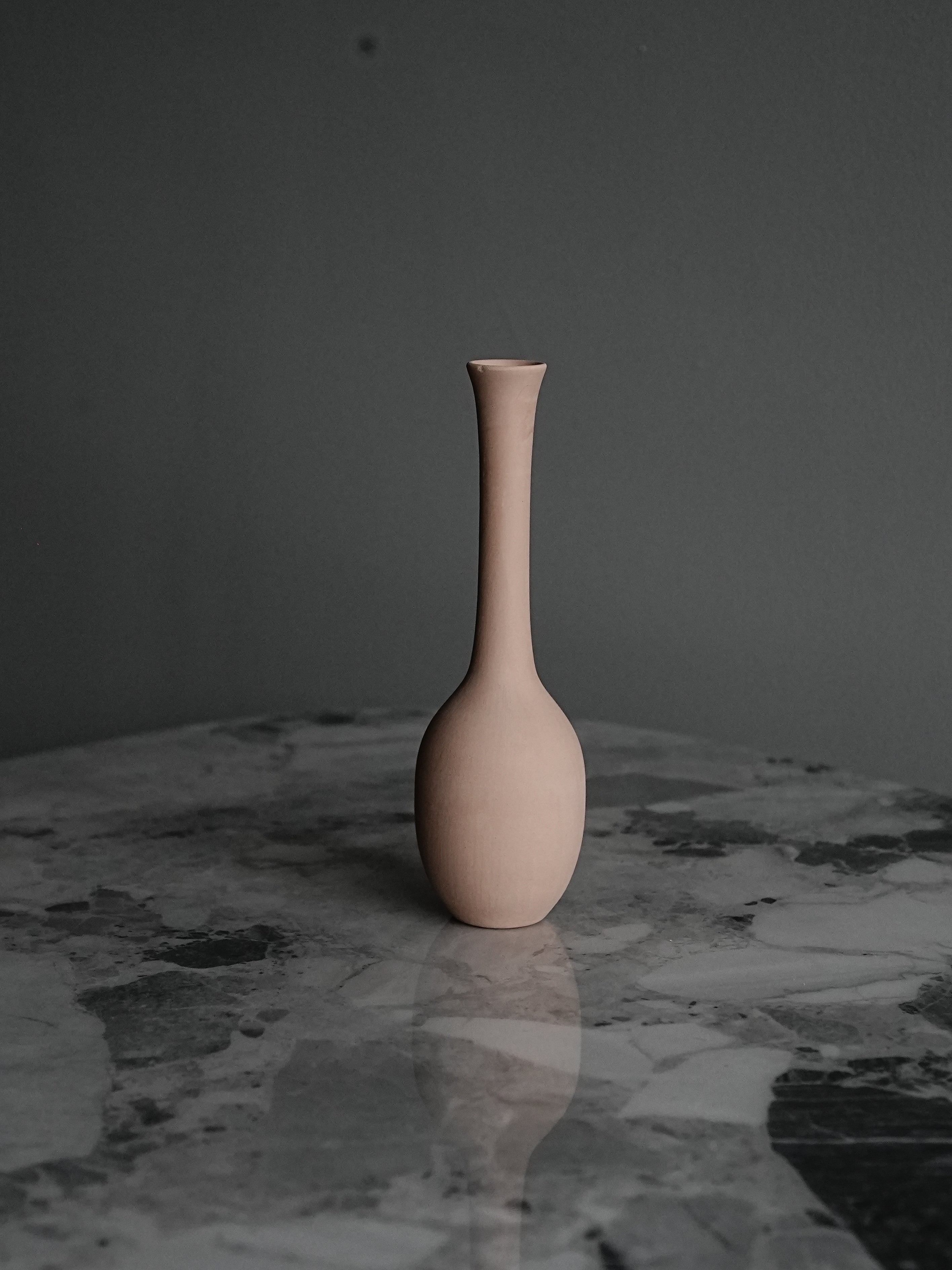 Tall Narrow Ceramic Vase