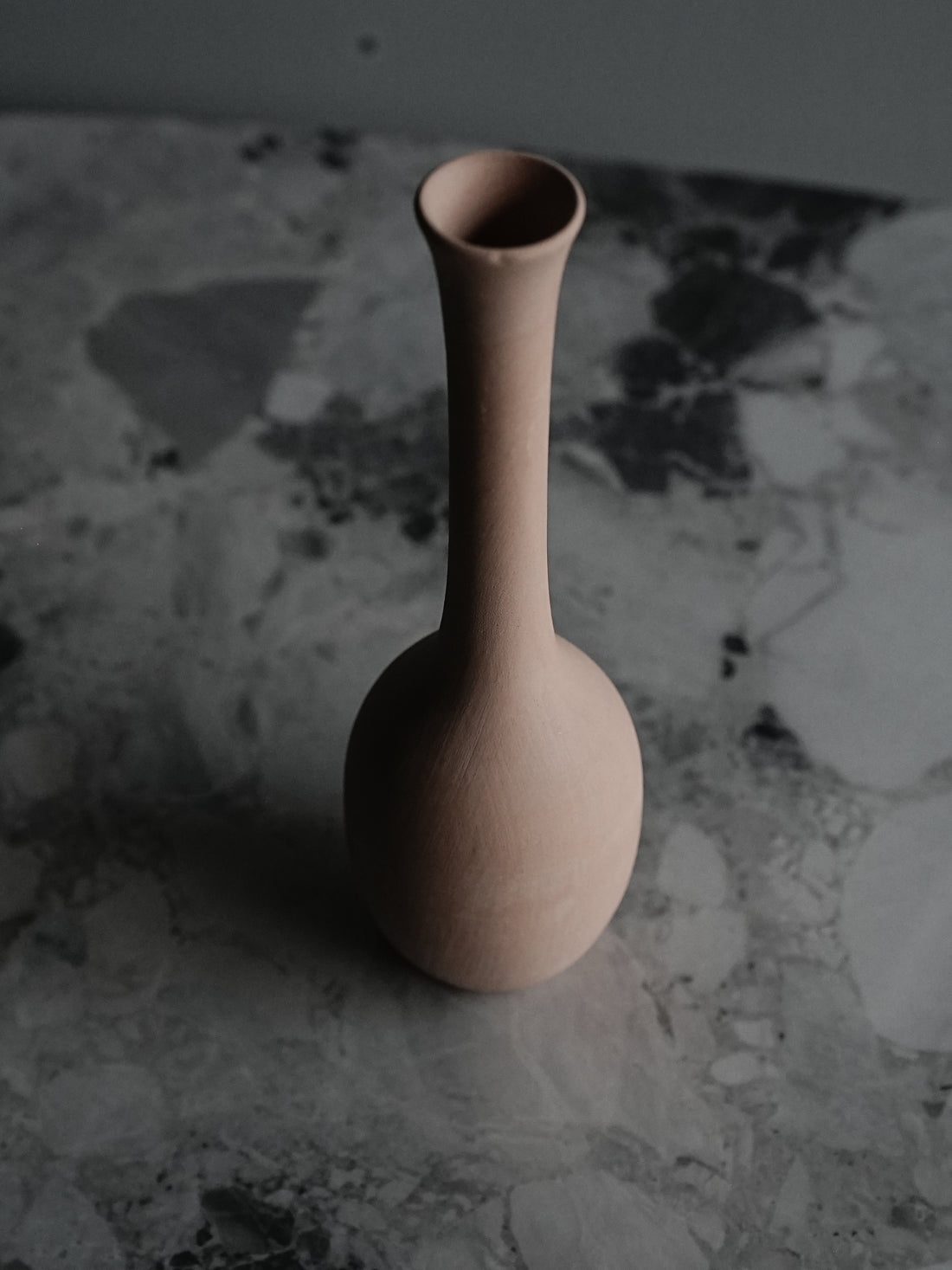 Tall Narrow Ceramic Vase