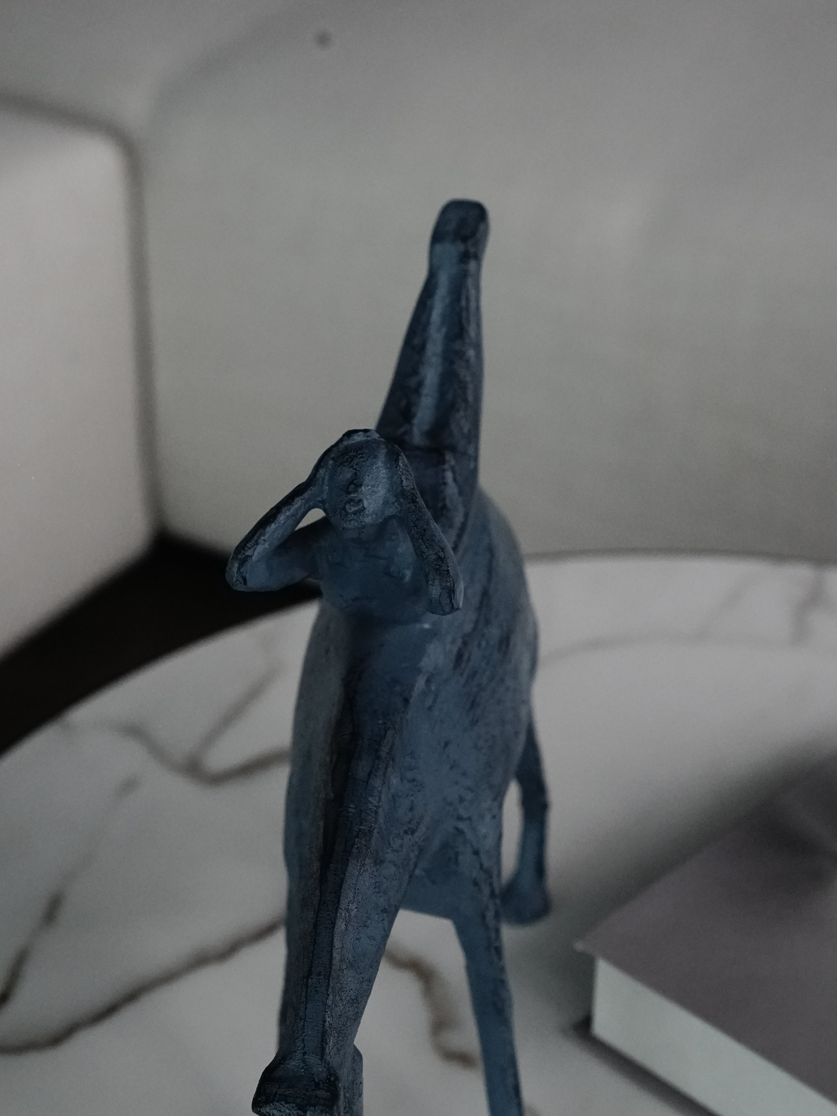 Rider & Horse Metal Sculpture