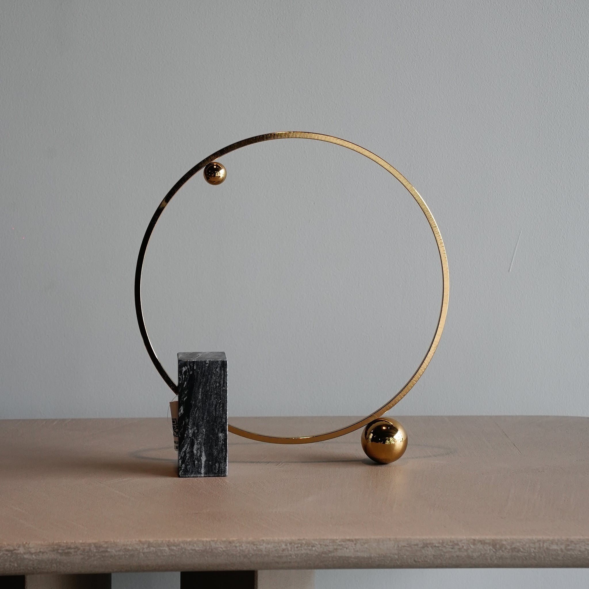 Metal Disc Ornament