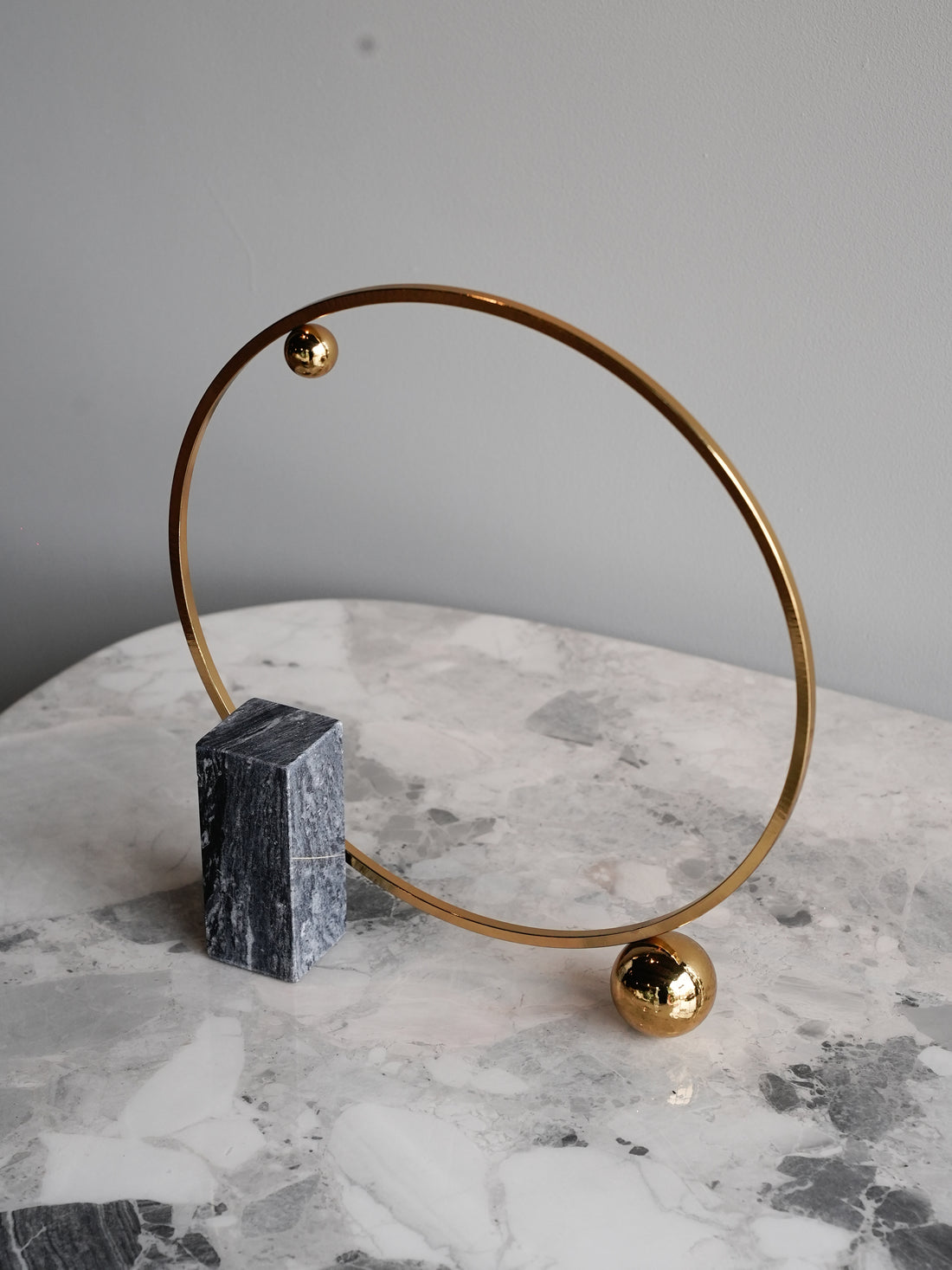 Metal Disc Ornament