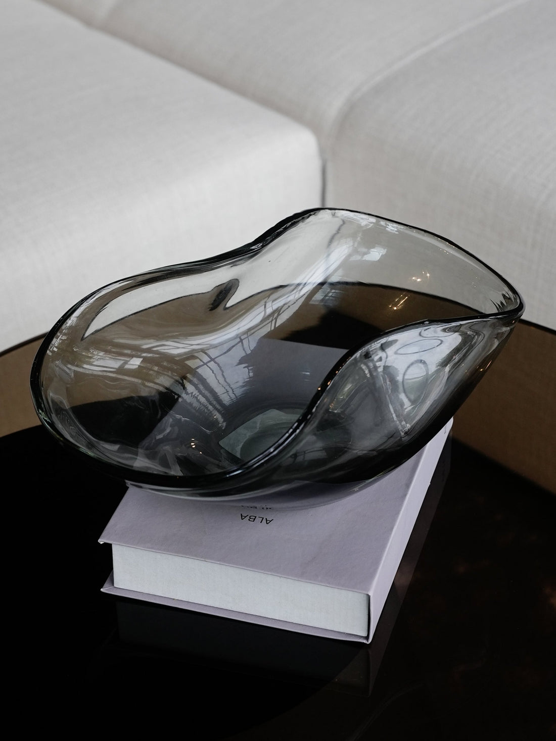 Glass bowl