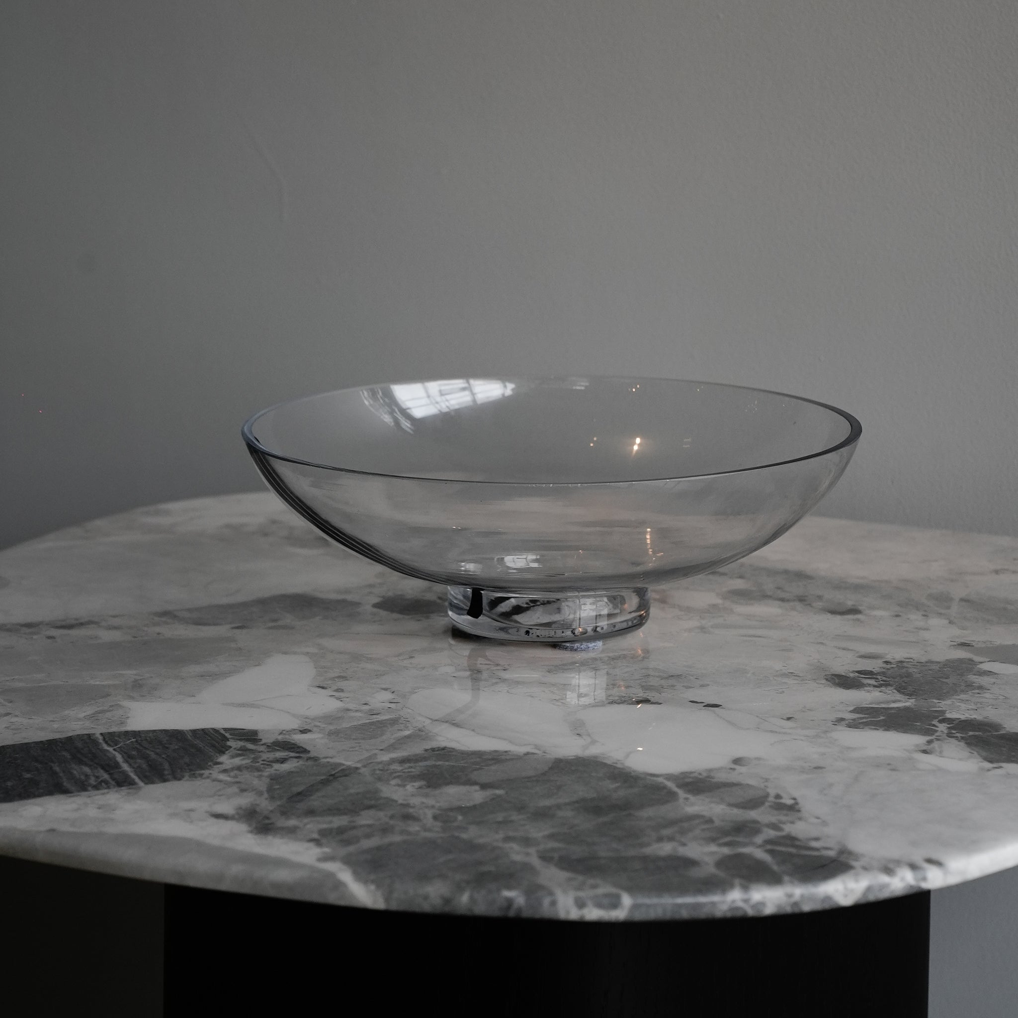 Sleek Glass Bowl