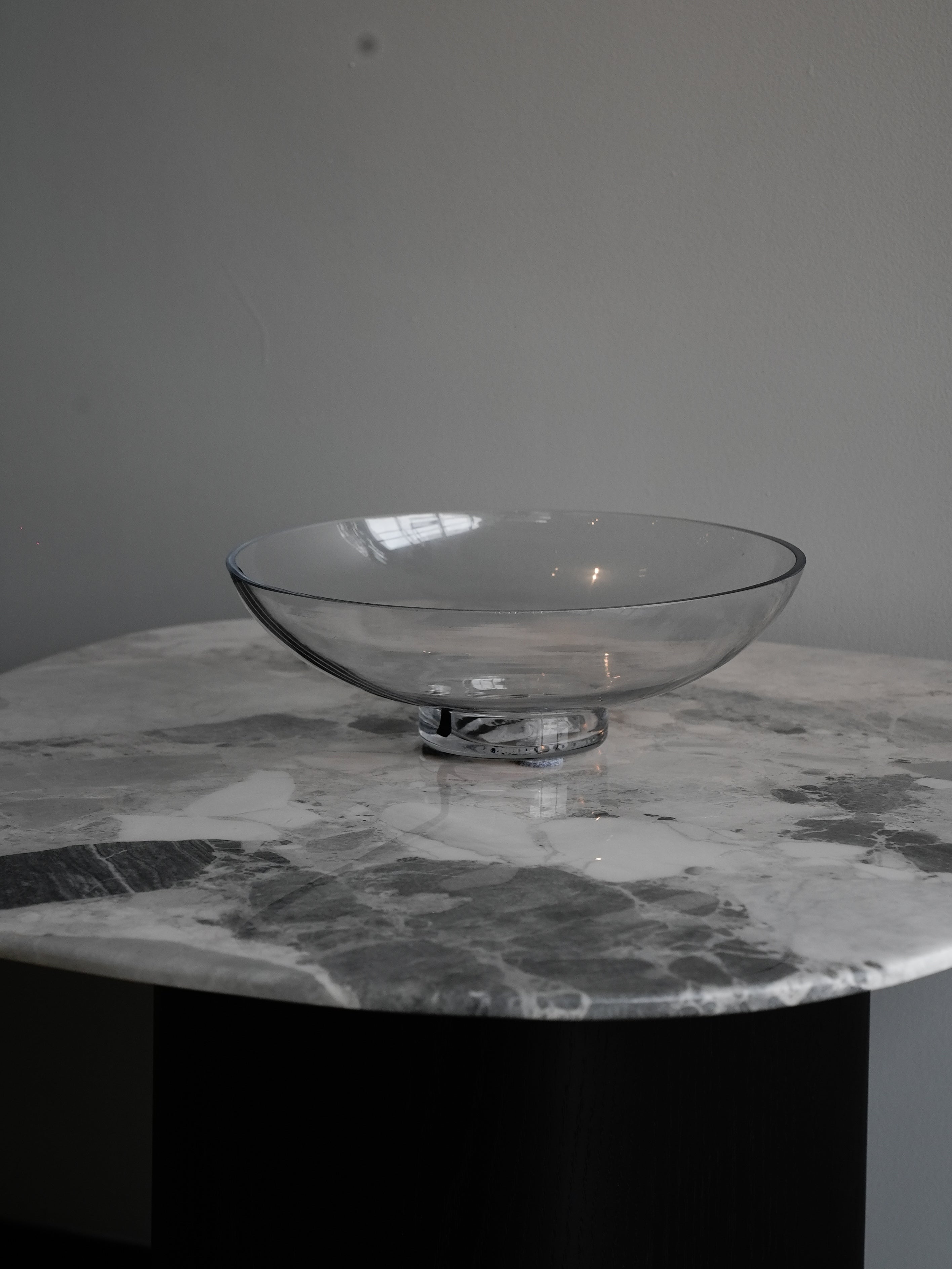Sleek Glass Bowl