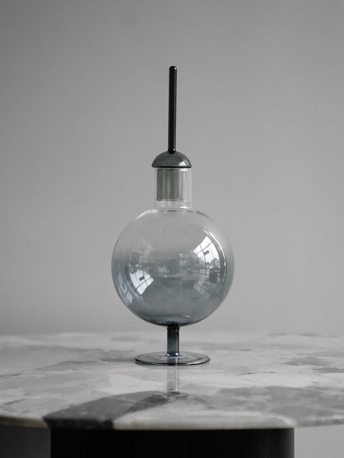 Grey Glass Accent