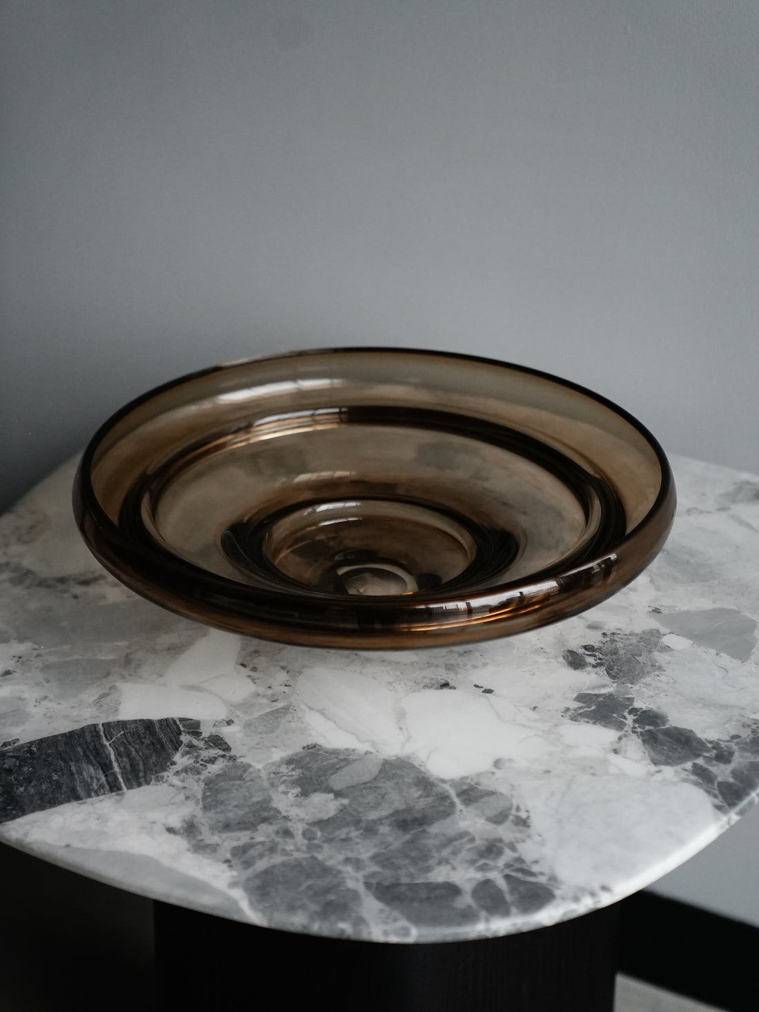Brown Glass Bowl