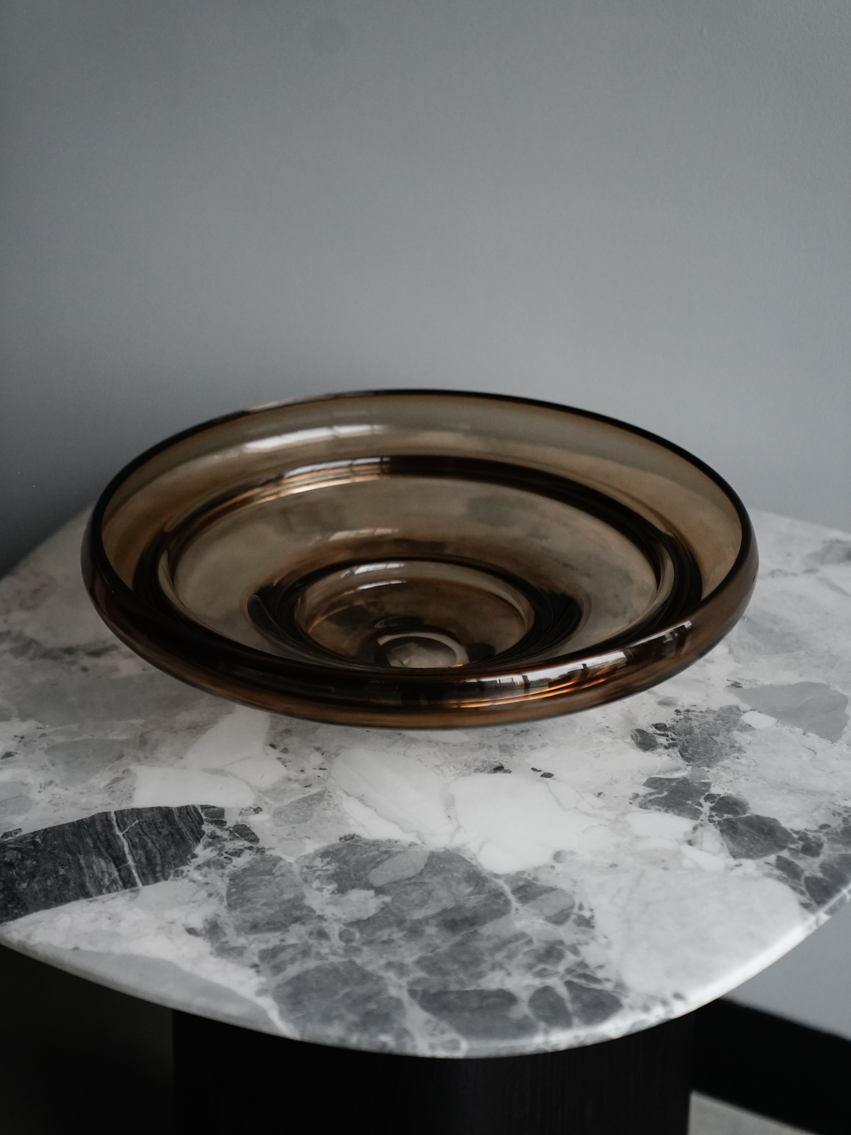 Brown Glass Bowl