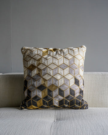 Embroidered Luxe Pillow