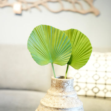 Artificial Palm Leaf Decor Stem