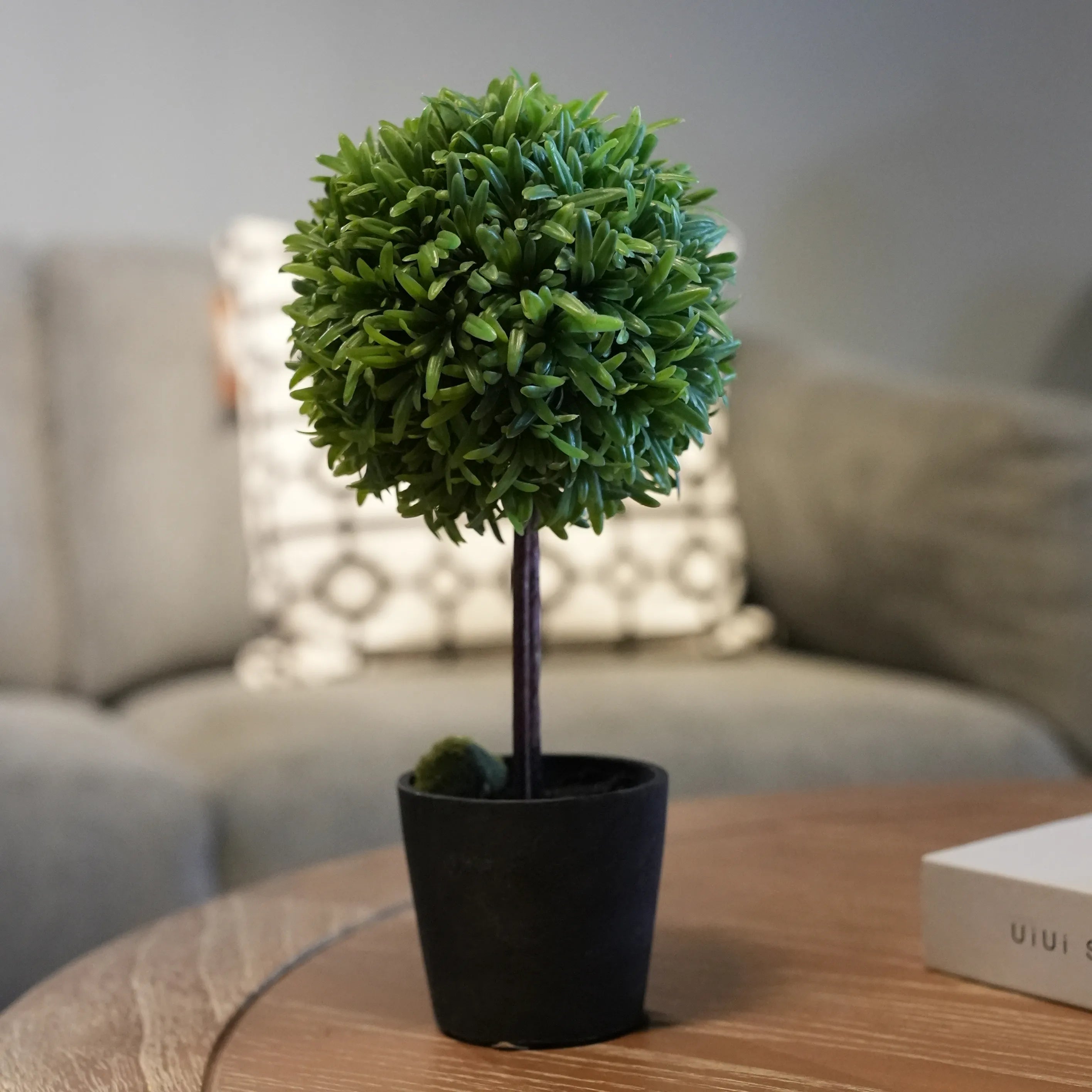Artificial Boxwood Topiary Plant