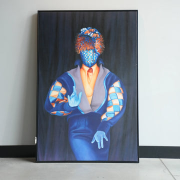 Mystic Figure Abstract Portrait Wall Art