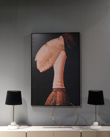 Single-Frame Spray Paint Wall Art