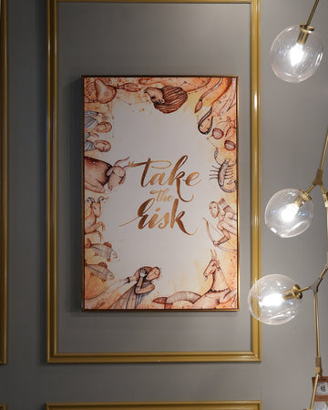 Elegant Single -Frame Wall Art