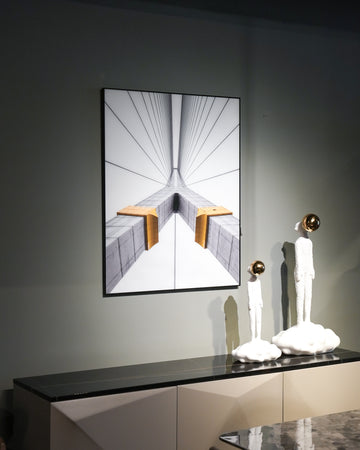 Glass-Framed Printed Wall Art
