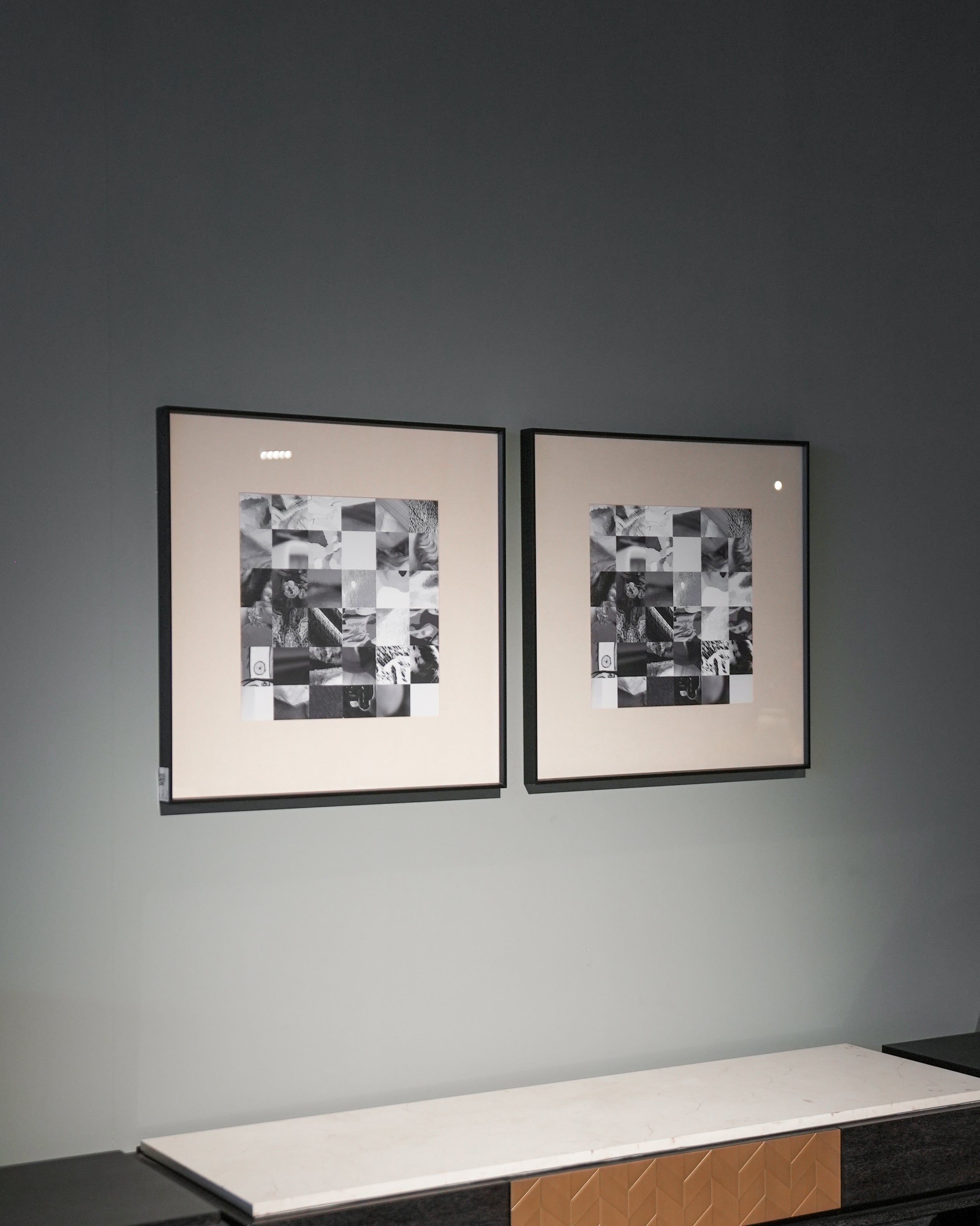 Glass-Framed Printed Wall Art