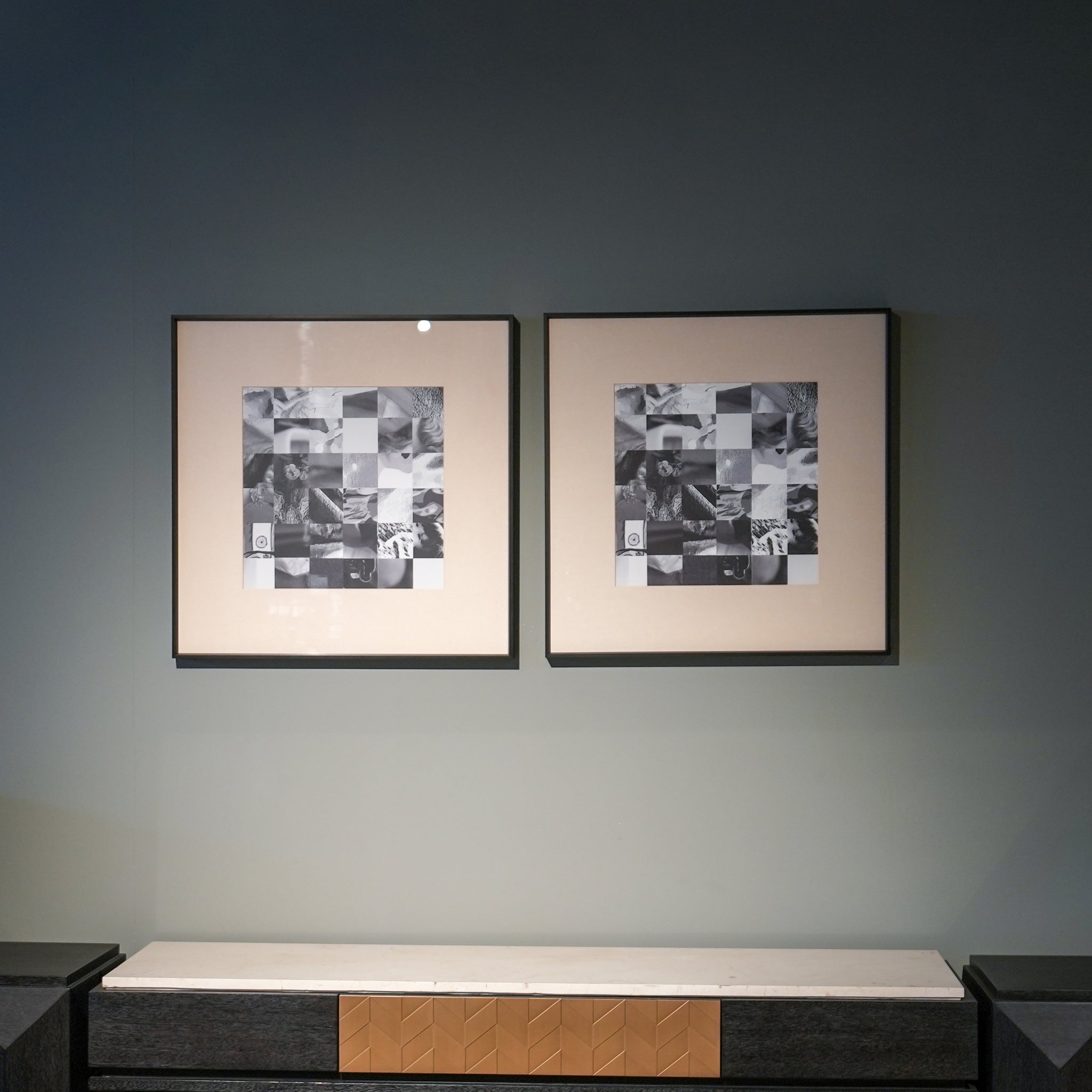 Glass-Framed Printed Wall Art