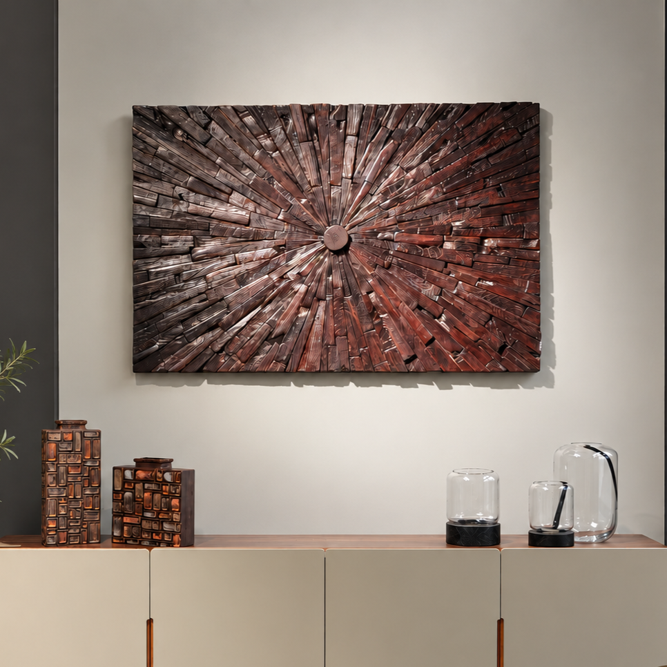Earthray Sculptural Wall Art