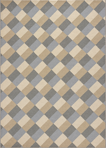 Geometric Harmony Wool Rug
