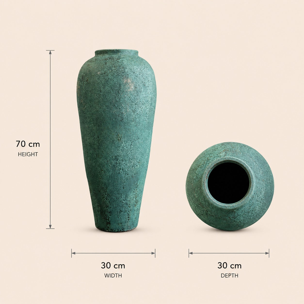 GREEN BIG POT