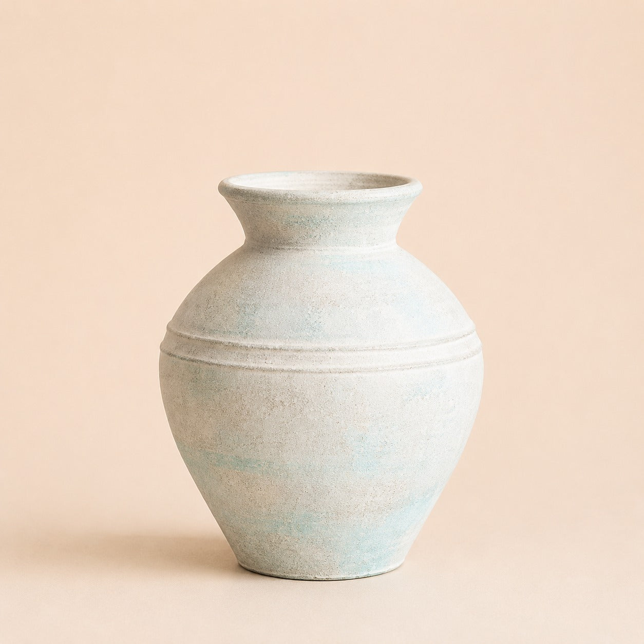 Handcrafted Clay Decorative Pot