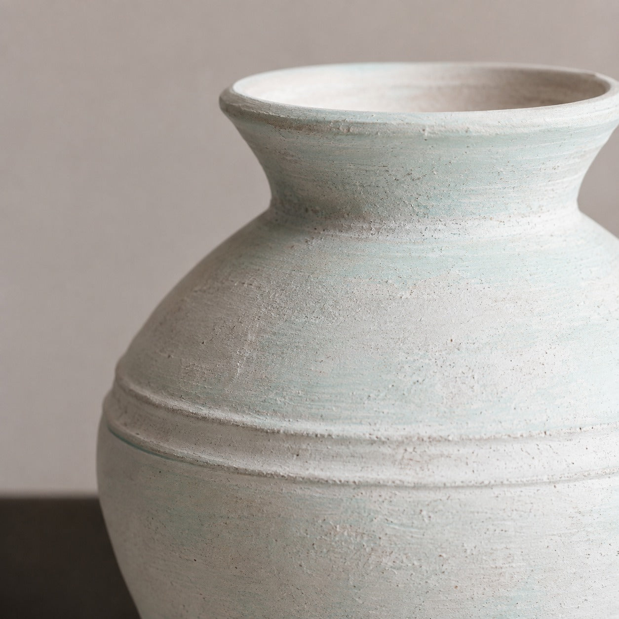 Handcrafted Clay Decorative Pot