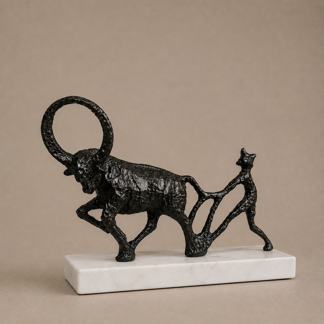 Black Resin-Metal Art
