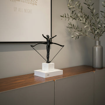 Black Iron Sculpture