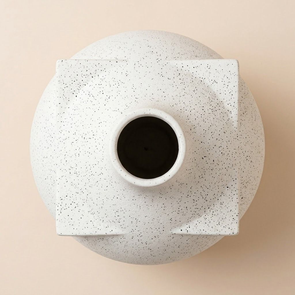 Ball shaped vase