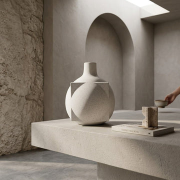 Ball shaped vase