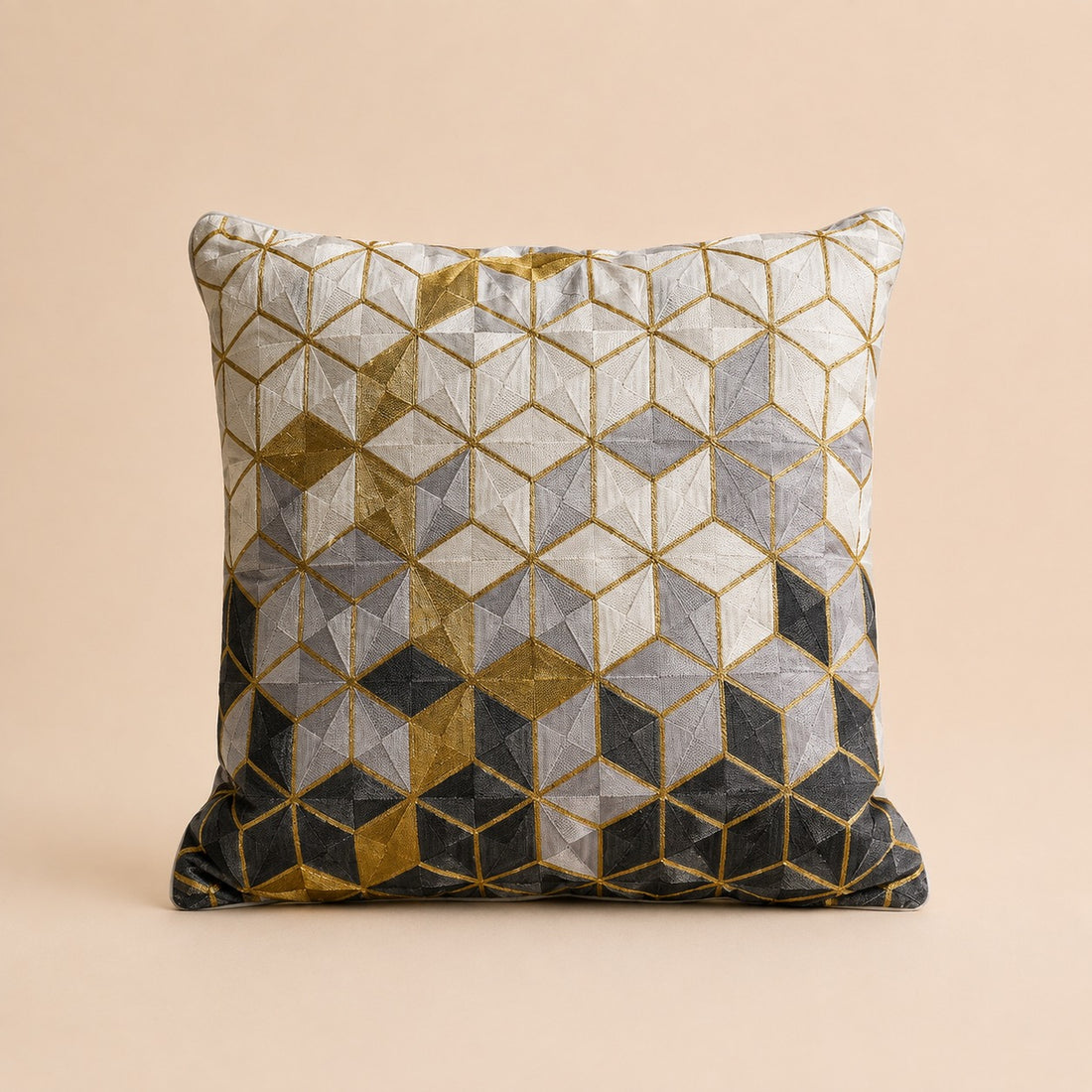 Embroidered Luxe Pillow