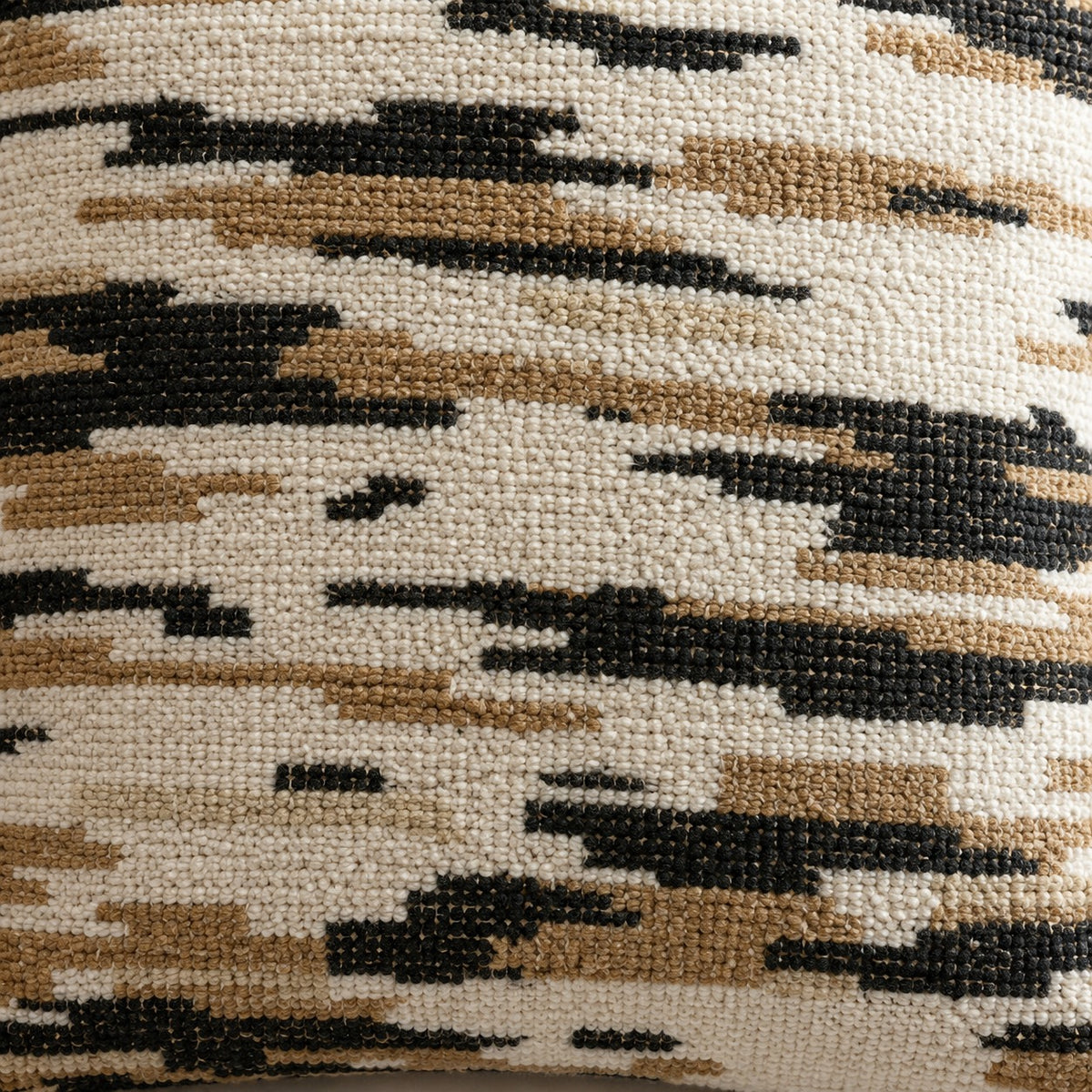 Embroidered Throw Pillow – Multi