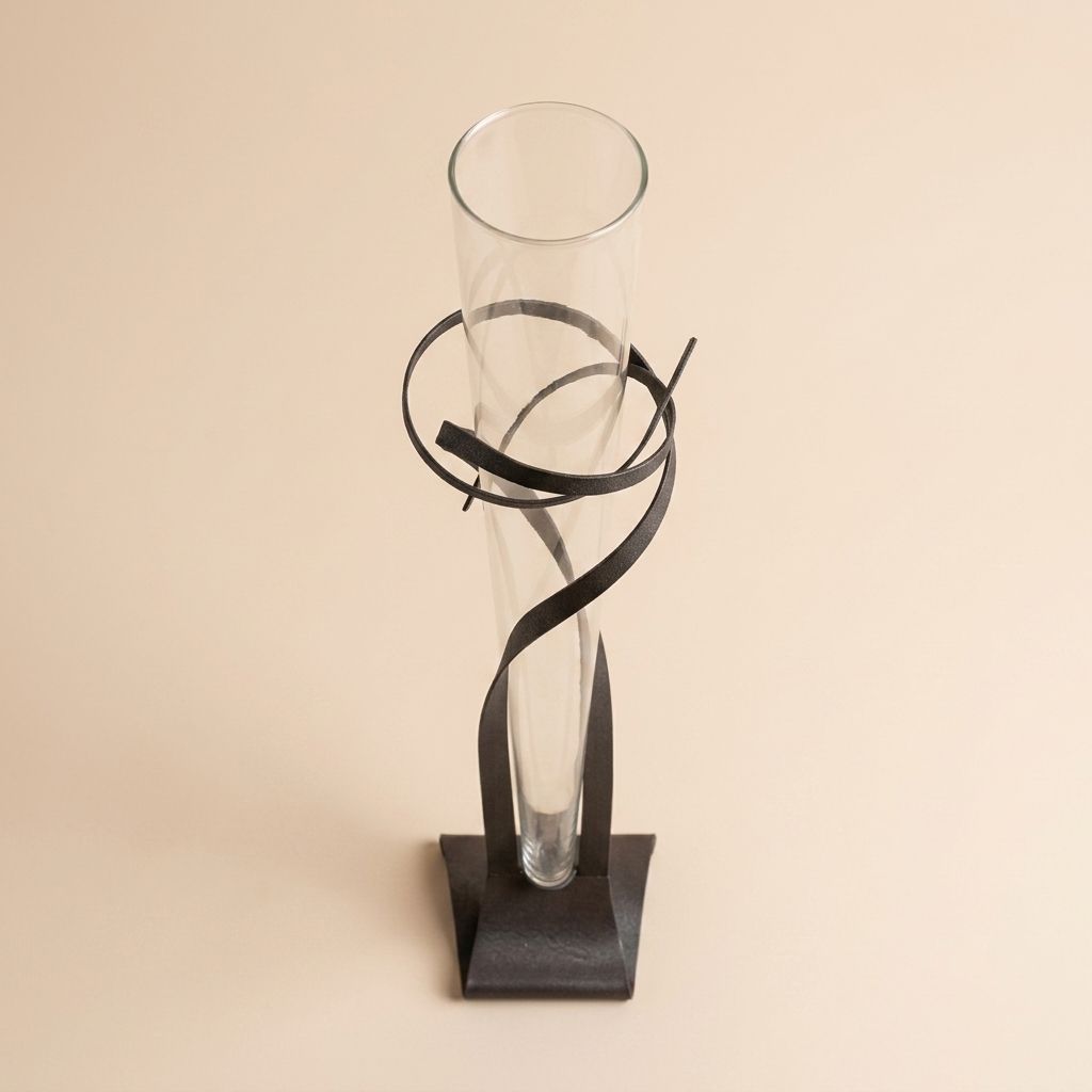 GLASS VASE