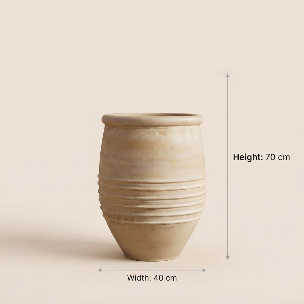 Terracotta Clay Decorative Vase