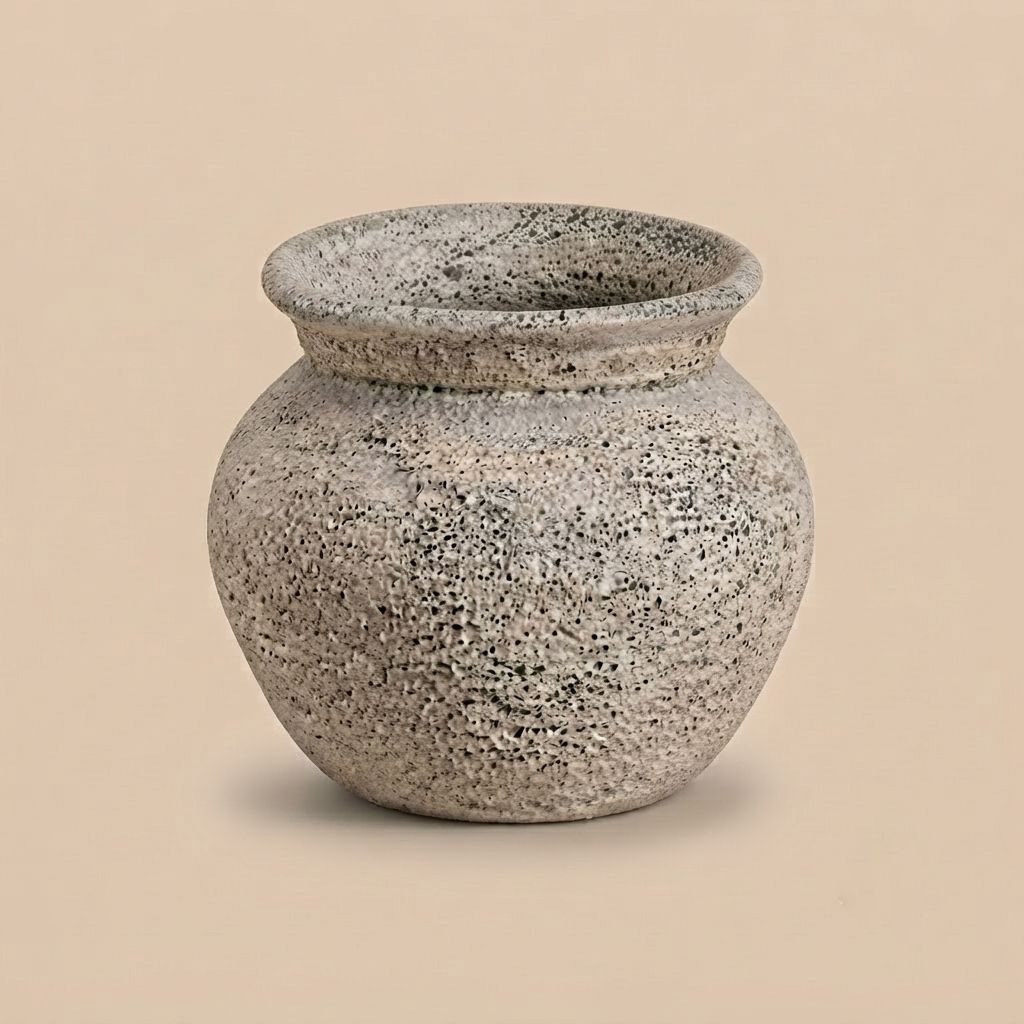 Terracotta Clay Decorative Vase