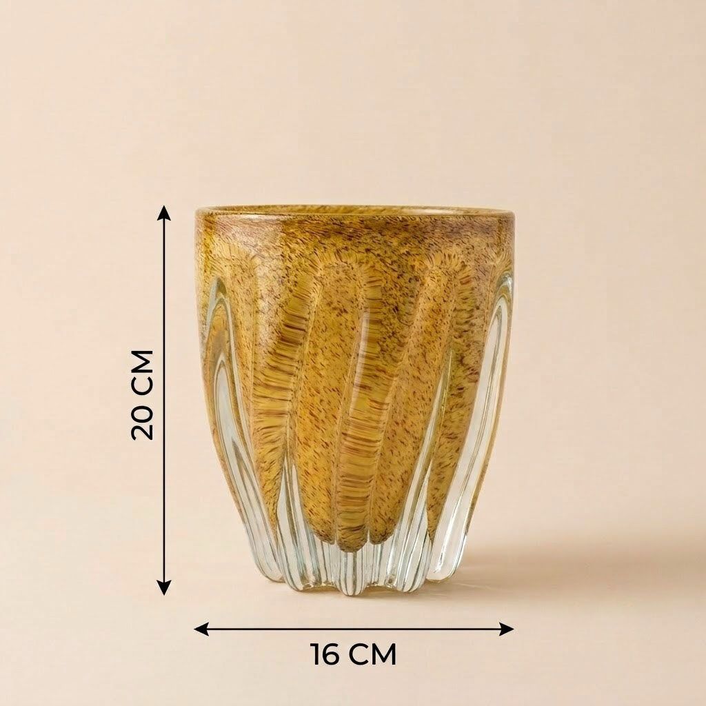 Streamline Coffee Glass Vase