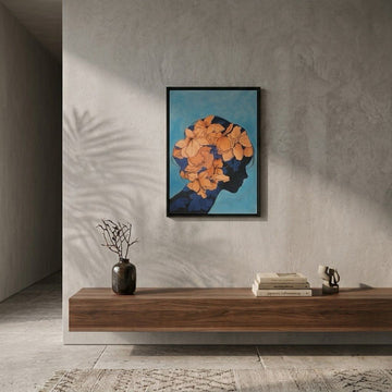 Floral Silhouette Wall Art