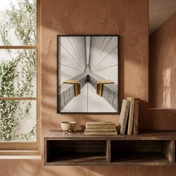 Glass-Framed Printed Wall Art