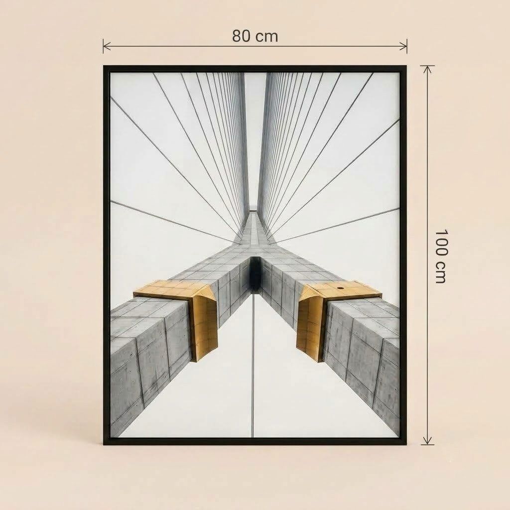 Glass-Framed Printed Wall Art