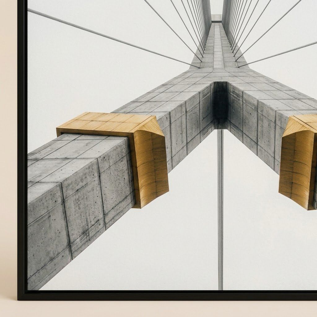Glass-Framed Printed Wall Art