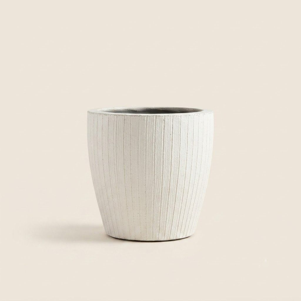 Ivory Strata Planter