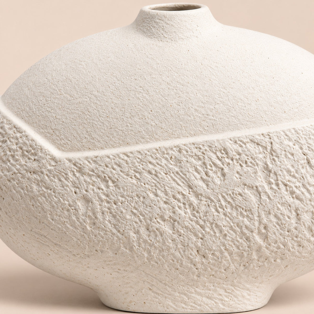 Rock Pattern Narrow Mouth Vase