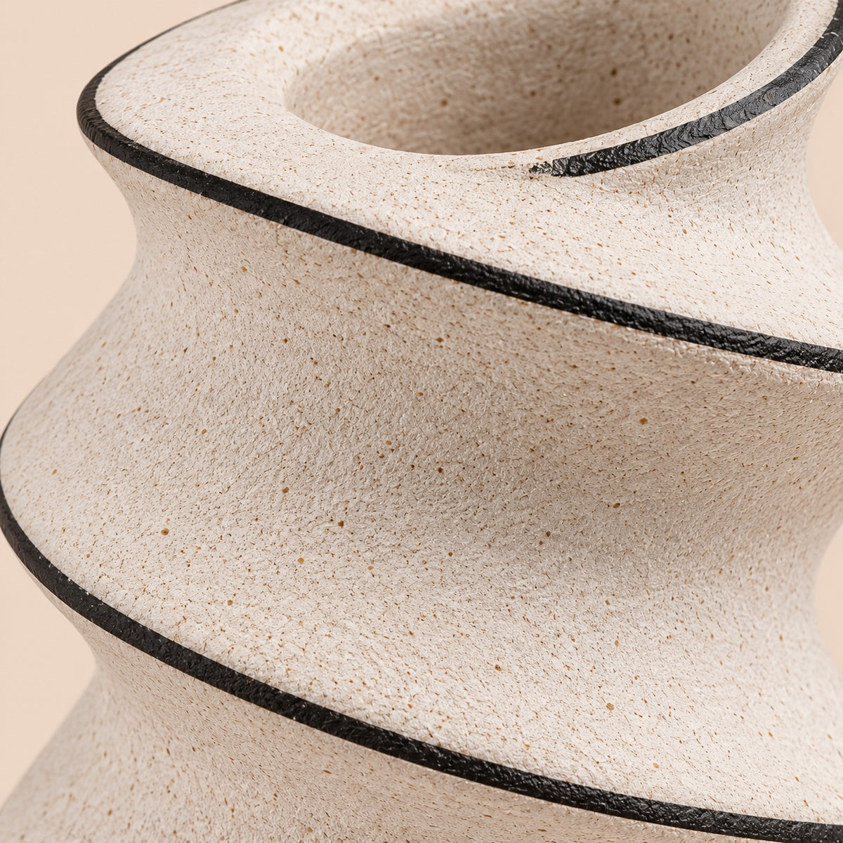 Hand Drawn Spiral Vase